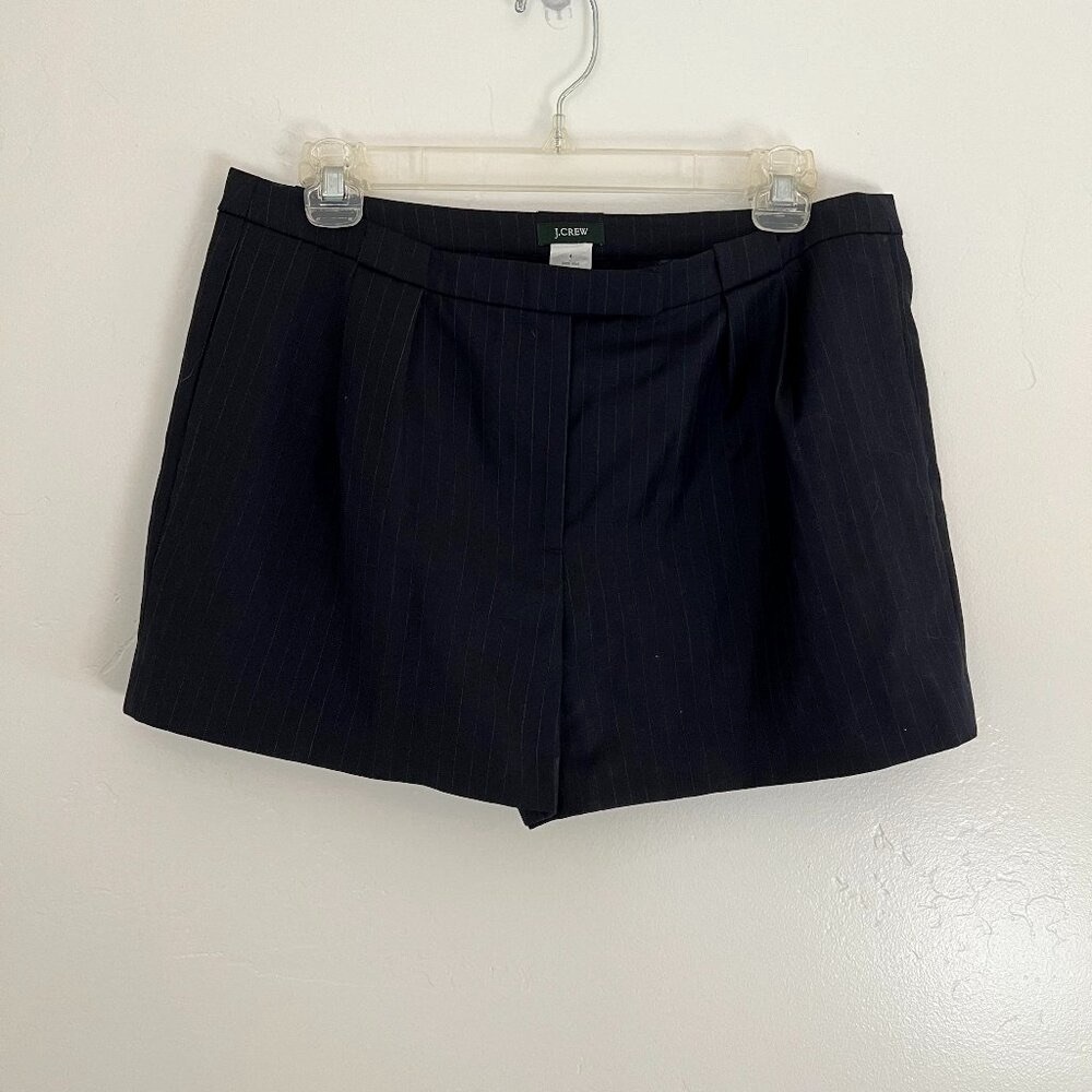 J.Crew Pinstripe Navy Shorts